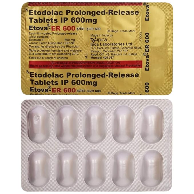 Etova ER 600mg (NSAID COX-2 Inhibitor)