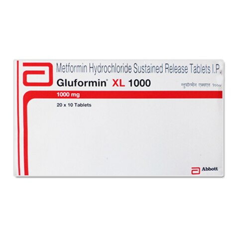 Gluformin Xl 1000 Mg Tab