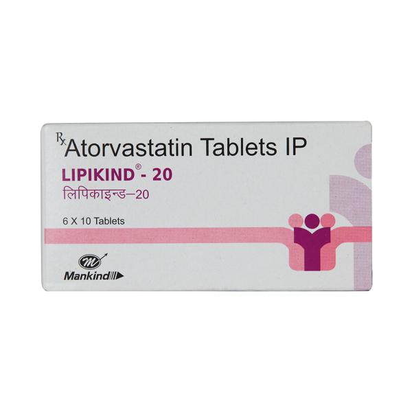 Lipikind 20 Mg Tab