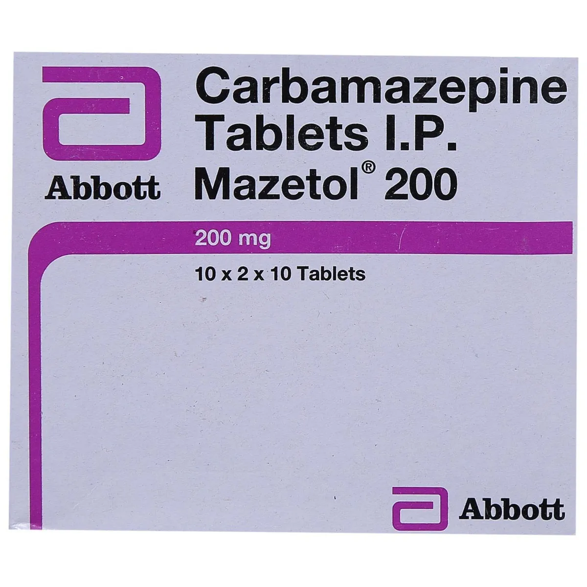 Mazetol 200 Mg Tab