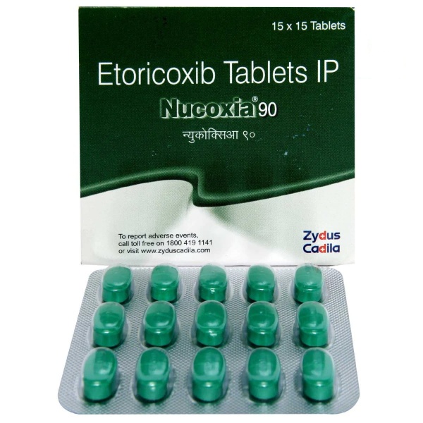 Nucoxia 90mg (Selective COX-2 Inhibitor)