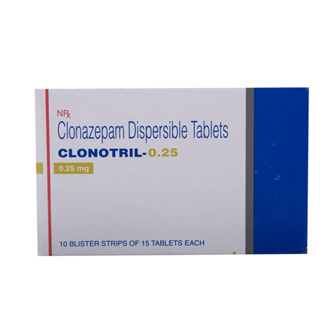 Rivotril 0.25 Mg Tab