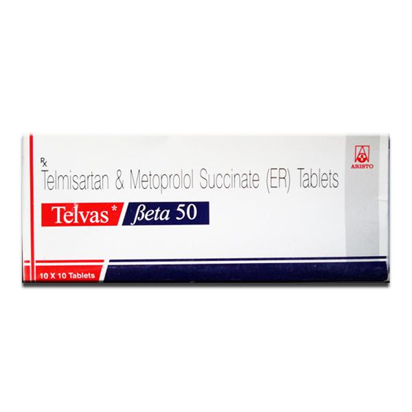 Telvas Beta 50 Mg Tab