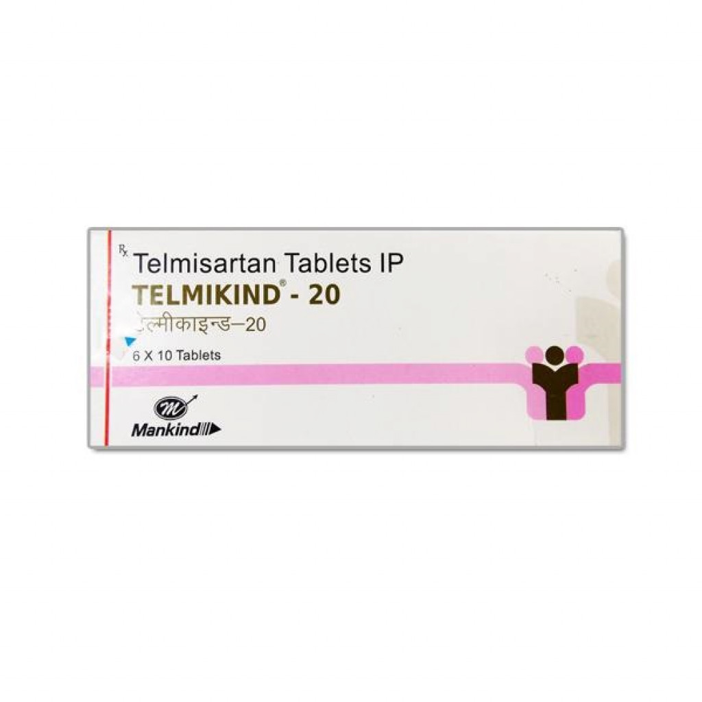 Telmikind 20 Mg Tab