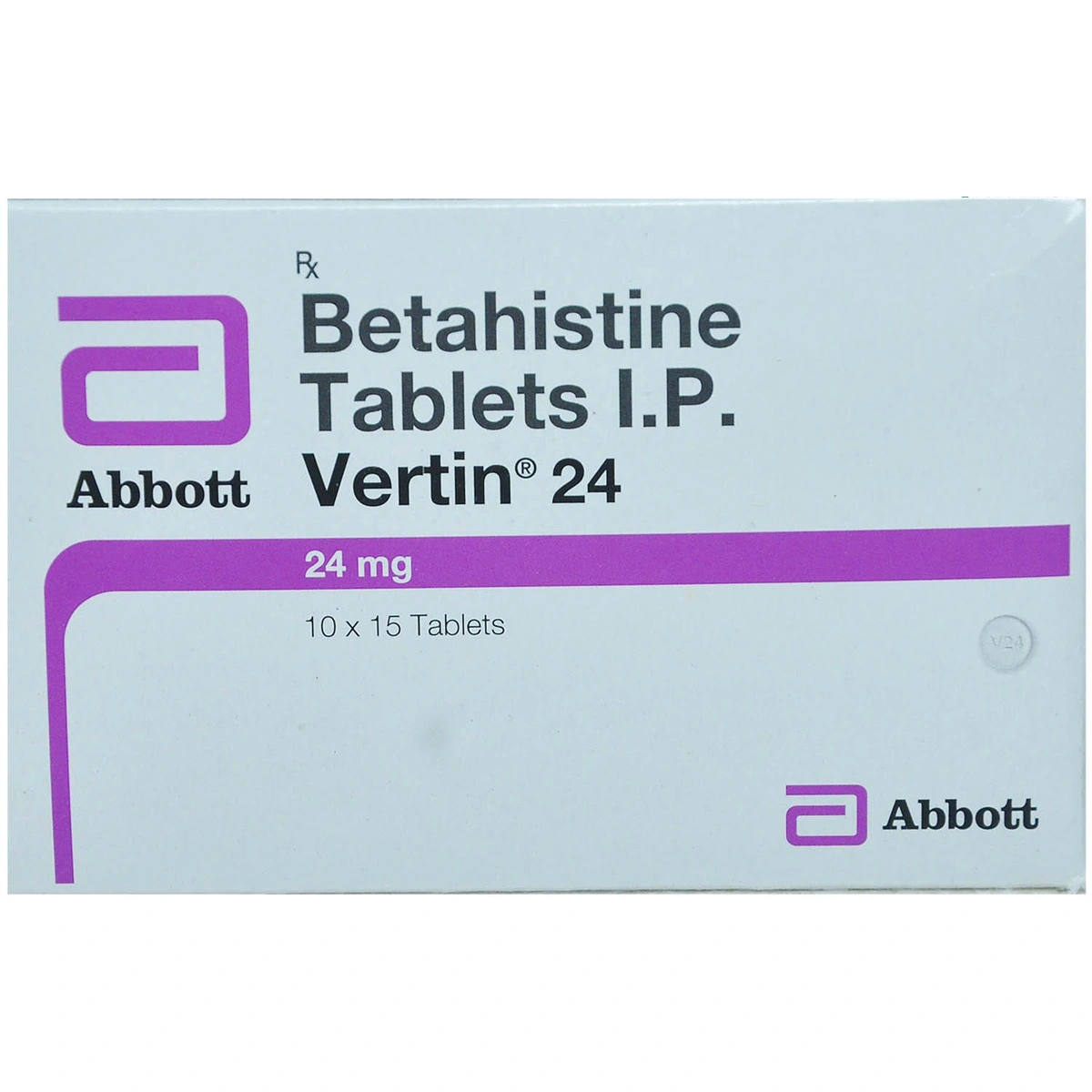Vertin 24 Mg Tab