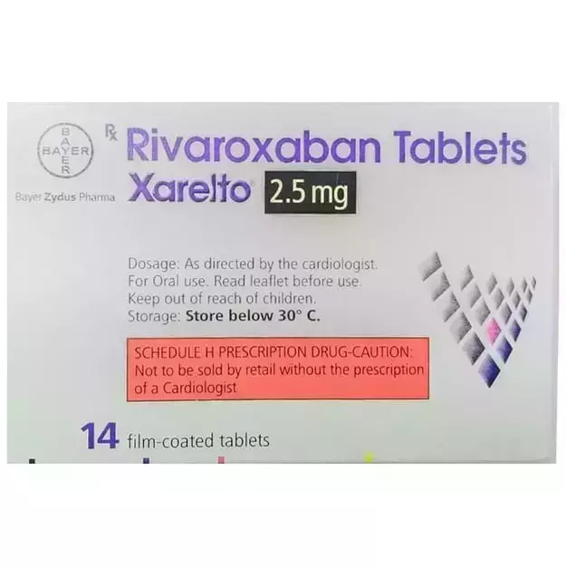 Xarelto 2.5Mg