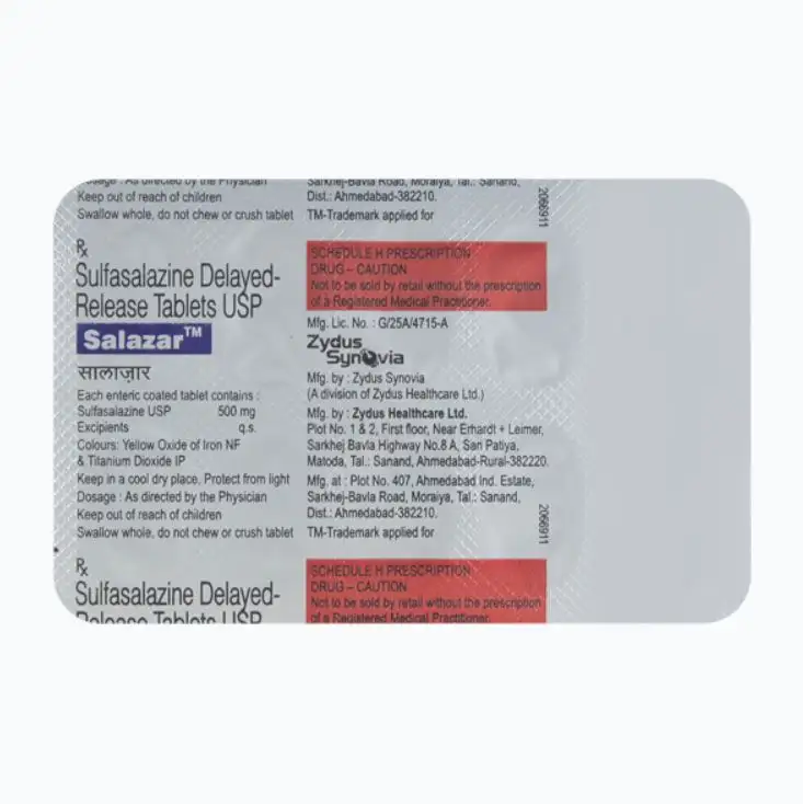 Salazar (Sulfasalazine 500mg)